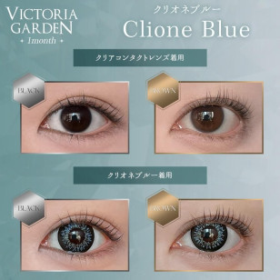 VICTORIA GARDEN 1mon Clione Blue ビクトリアガーデン クリオネブルー